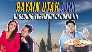 SARAPAN DI GEDUNG TERTINGGI !!! SEMUA MAKANAN SERBA EMAS