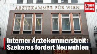 Ex-Ärztekammer-Chef startet Petition für Neuwahlen | krone.tv NEWS