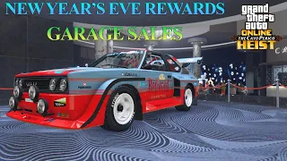 GTA Online Update: SNOW is gone! New Year's Eve REWARDS, Garage Sales, Obey OMNIS on Podium & MORE!