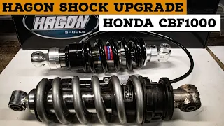 Honda CBF1000 Hagon Shock Upgrade