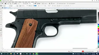 Corel Draw Tips & Tricks 3D Diamond Pattern on a Pistol Grip Part 2