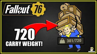 How To Improve Your Carry Weight - Fallout 76