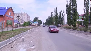 О ходе ремонта дорог в Шадринске (2020-07-28)