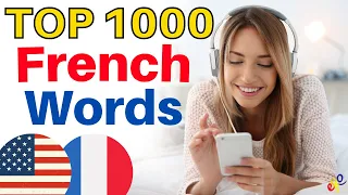 Top 1000 FRENCH WORDS You Need to Know 😇 Learn French and Speak French Like a Native 👍 French