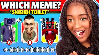 Guess the Skibidi Toilet Voice