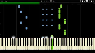 Traditional Italian Song - Tarantella Napoletana Synthesia Piano MIDI