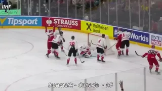 Denmark - Canada  - 1:5 World Championship 2024 Goal Moments