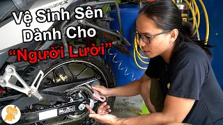 Hướng Dẫn Vệ Sinh Và Bảo Dưỡng Sên Cấp Tốc Tại Nhà - Xe Ôm Shop