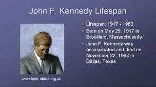 President John F Kennedy Biography