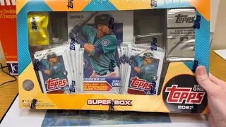 NEW 2023 TOPPS SERIES ONE SUPER BOX OPENING! GREAT VALUE!