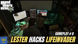 Hacked into a software company | Lester the Hacker | GTA V Gameplay