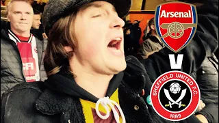 BLADES IN A GUNNERS FIGHT - ARSENAL V SHEFFIELD UNITED MATCHDAY VLOG