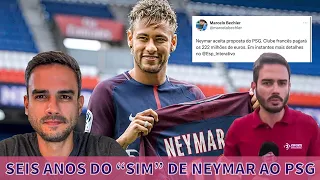 Os bastidores da notícia e a análise de Neymar nos 6 anos de PSG