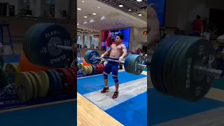 180kg power clean for tian tao Chinese weightlifter