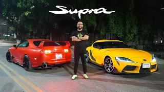 The All New Toyota Supra ft. the legendary Supra MK4!