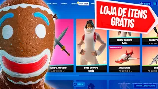 COMO PEGAR QUALQUER ITEM DE GRAÇA NA LOJA DO FORTNITE