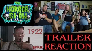 "1922" 2017 Stephen King Netflix Movie Trailer Reaction - The Horror Show