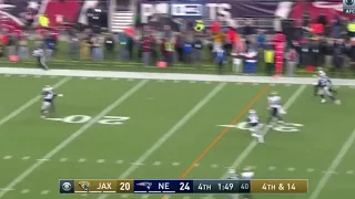 Stephon Gilmore’s Game-Winning Play | Jaguars vs Patriots AFC Championship Game