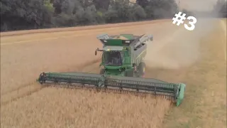 UK Harvest 2020 #3 | John Deere S690's Last Field of Winter Barley