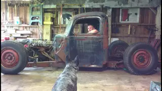 1946 ford 1 ton truck Rat Rod Build Video