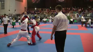 Monica Sanchez Trejo v Tamara Skopljak WAKO World Championships 2018