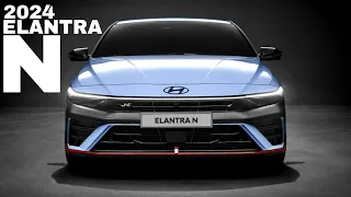 2024 Hyundai Elantra N Revealed - New Face, Wheels, And Aggressive Bodykit