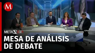 Representantes de candidatos destacan mejoras en formato en debate