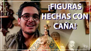 Artesano hace figuras religiosas usando "LA CAÑA".... ¿SABÍAS?