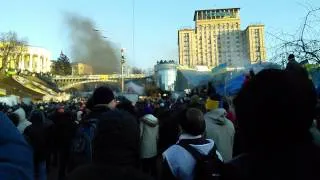 Беркут и ВВ на Майдане 18-02-2014 (ч. 2)