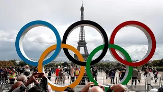 Зворотній відлік! Париж:до Олімпіади-100 дн.Olympic Countdown Clock:100 d before opening Paris 2024