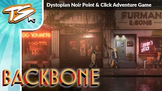 BACKBONE PROLOGUE - Dystopian Noir Pixel Art Point & Click Adventure Game