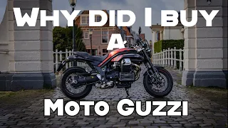 Why did I buy a Moto Guzzi? And why I LOVE it! (Moto Guzzi Griso)