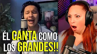 MEXICANO con DESLUMBRANTE talento VOCAL canta lo que le PIDAS! |  VOCAL COACH reaction & Analysis