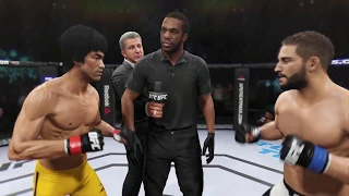 Bruce Lee vs. Chad Mendes (EA Sports UFC 2) - CPU vs. CPU