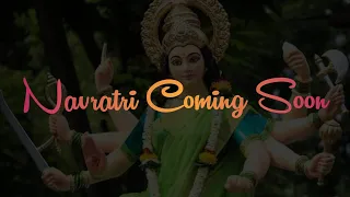 Navratri coming soon status 2021 |4k full screen | Navratri status | Navratri WhatsApp status