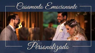 Casamento emocionante | Personalizado com a história do casal | Patricia e David | MagiCelebrante