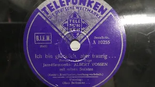 Albert Vossen (accordeon): Ich bin glucklich, aber traurig. (1940).