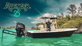 Is This the BEST Bay Boat? Avenger 25 Custom by Marauder Marine