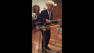 Junior Brown introduces his new Pedal Guit-Steel!