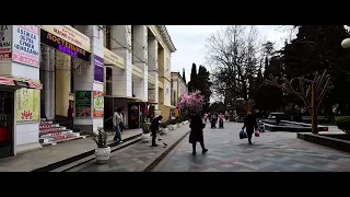 Прогулка по набережной Ялты/ Встретил Виталия и Елену / Выгулял Рыжика и накормил подарками / Крым