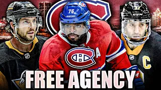 Habs To Be PRETTY AGGRESSIVE In Free Agency? Re: PK Subban, Kris Letang, Patrice Bergeron—Canadiens