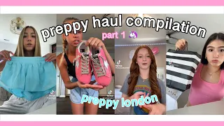 🦙🦄 PREPPY HAUL TIKTOK COMPILATION || *part 1* #preppy #blowthisup