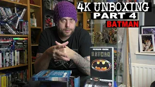 4K Unboxing Part 4 Batman Collection #batman