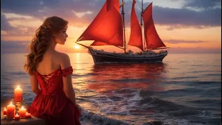 Ассоль и Море!  Романтичное Стихотворение - Романс! "Алые Паруса" под Гитару.