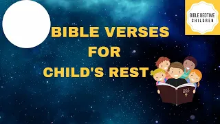 BIBLE VERSES FOR CHILD'S REST | Bible Bedtime Children | Sleep Lullaby Devotional