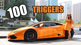 ASMR 100 TRIGGERS in the CITY Dubai | 100 ТРИГГЕРОВ за 10 минут в городе ДУБАЙ