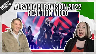 Albania | Eurovision 2022 Reaction | Ronela Hajati - Sekret | Eurovision Hub