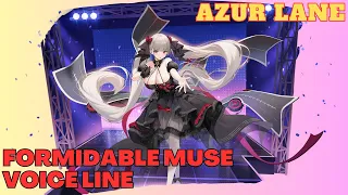 [ AZUR LANE ] Formidable µ (Muse) Voice Line " Japanese Audio "