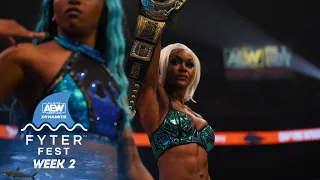 Jade Cargill Stays Undefeated in Her Hometown in Tag Action | AEW Dynamite: Fyter Fest Wk 2, 7/20/22