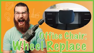 Office Chair Wheel Replacement (Tips) | How to Replace Casters Step-by-Step | Types & Manufacturer